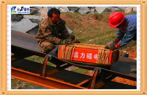 懸掛式永磁除鐵器，青海懸掛式永磁除鐵器規(guī)格參數(shù)_內(nèi)部磁塊安裝方法_青海懸掛式永磁除鐵器規(guī)格型號(hào)價(jià)格